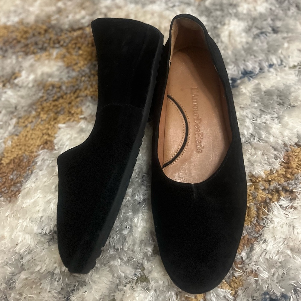 Bellara Genuine Suede Ballerina Flats